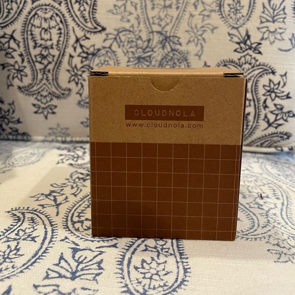 Block Clock Cube Alarm Clock Marble White Gray Cloudnola Bedroom College Dorm - Picture 8 of 14